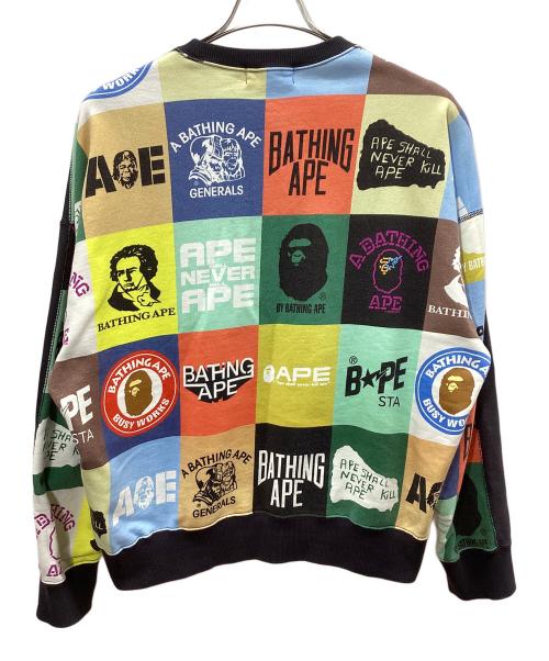 A BATHING APE（ア ベイシング エイプ）A BATHING APE (ア ベイシング エイプ) スウェット ネイビー サイズ:Sの古着・服飾アイテム