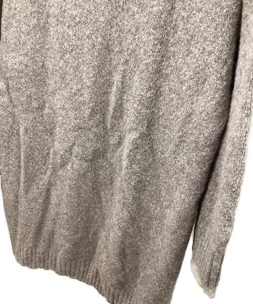 pas de calais（パドカレ）pas de calais (パドカレ) 飾編みロングカーデ イガン ブラウン サイズ:36 未使用品の古着・服飾アイテム