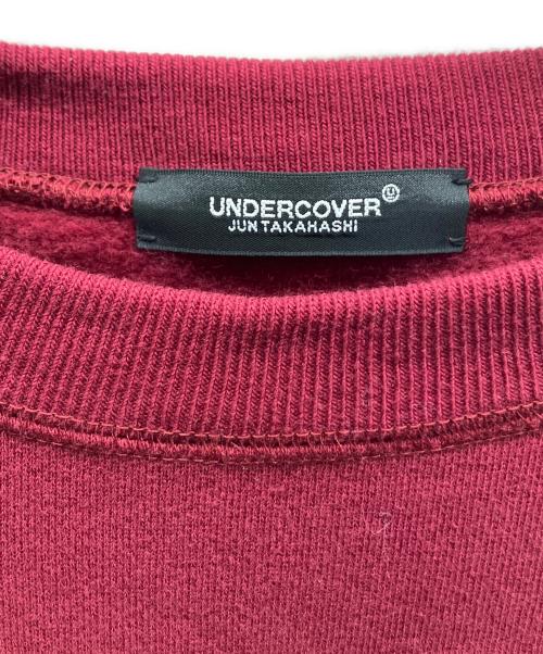 UNDERCOVER（アンダーカバー）UNDERCOVER (アンダーカバー) TWINPEAKS (ツインピークス) 裏起毛スウェット レッド サイズ:SIZE 5の古着・服飾アイテム