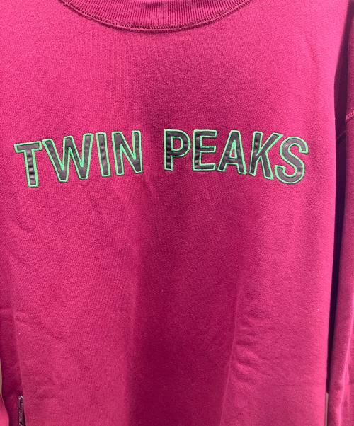 UNDERCOVER（アンダーカバー）UNDERCOVER (アンダーカバー) TWINPEAKS (ツインピークス) 裏起毛スウェット レッド サイズ:SIZE 5の古着・服飾アイテム