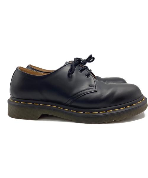 Dr.Martens（ドクターマーチン）Dr.Martens (ドクターマーチン) 3ホールシューズ ブラック サイズ:27の古着・服飾アイテム