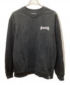 SUPPLIERサプライヤー）の古着「クルーネックスウェット」｜ブラック