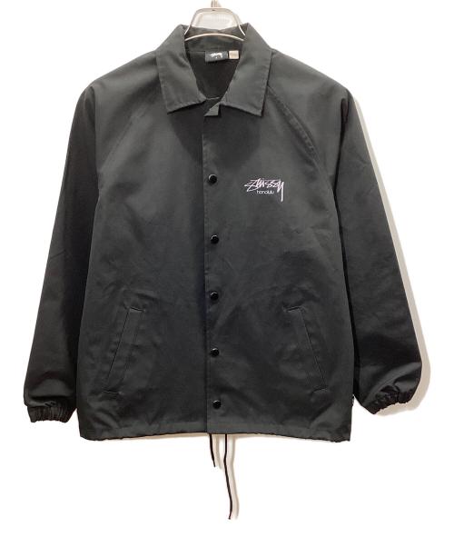 stussy（ステューシー）stussy (ステューシー) コーチジャケット ブラック サイズ:Sの古着・服飾アイテム