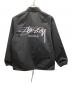 stussy (ステューシー) コーチジャケット ブラック サイズ:S：12000円
