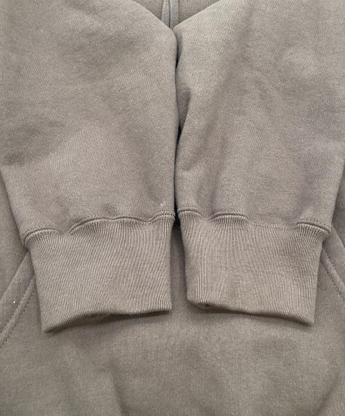 SUPREME（シュプリーム）Supreme (シュプリーム) satin applique hooded sweat shirt(サテン アップリケ フーディー スウェットシャツ) ブラウン サイズ:Sの古着・服飾アイテム