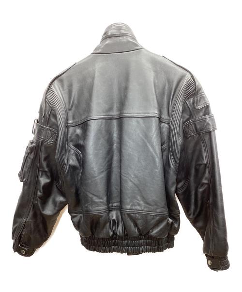 B's Leather（バイカーズレザー）B's Leather (バイカーズレザー) レザージャケット ブラック サイズ:Ⅱの古着・服飾アイテム