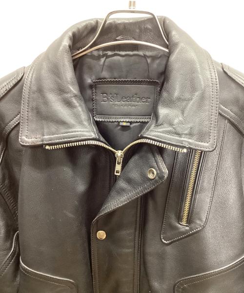 B's Leather（バイカーズレザー）B's Leather (バイカーズレザー) レザージャケット ブラック サイズ:Ⅱの古着・服飾アイテム
