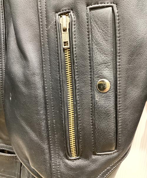 B's Leather（バイカーズレザー）B's Leather (バイカーズレザー) レザージャケット ブラック サイズ:Ⅱの古着・服飾アイテム