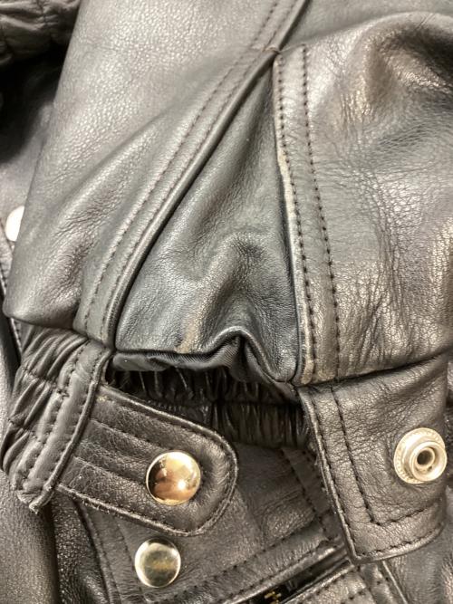 B's Leather（バイカーズレザー）B's Leather (バイカーズレザー) レザージャケット ブラック サイズ:Ⅱの古着・服飾アイテム