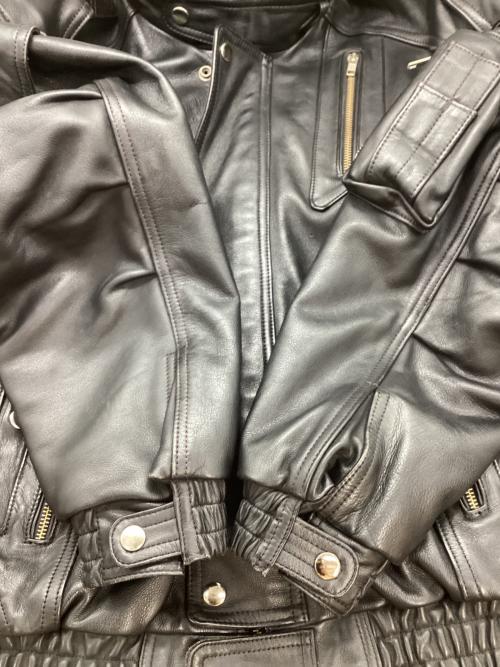 B's Leather（バイカーズレザー）B's Leather (バイカーズレザー) レザージャケット ブラック サイズ:Ⅱの古着・服飾アイテム