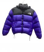 THE NORTH FACEザ ノース フェイス）の古着「ダウンジャケット」｜ブラック×ブルー
