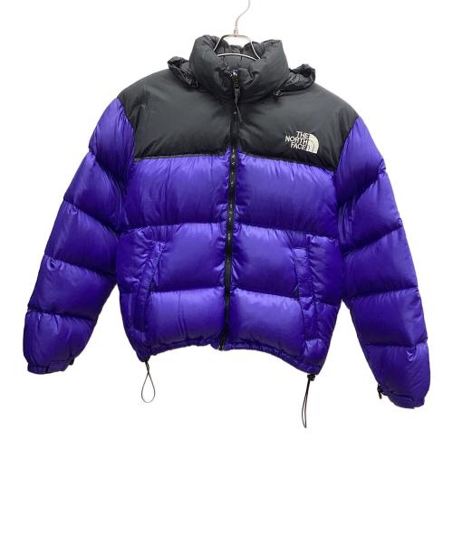 THE NORTH FACE（ザ ノース フェイス）THE NORTH FACE (ザ ノース フェイス) ダウンジャケット ブラック×ブルー サイズ:Lの古着・服飾アイテム