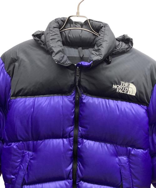 THE NORTH FACE（ザ ノース フェイス）THE NORTH FACE (ザ ノース フェイス) ダウンジャケット ブラック×ブルー サイズ:Lの古着・服飾アイテム