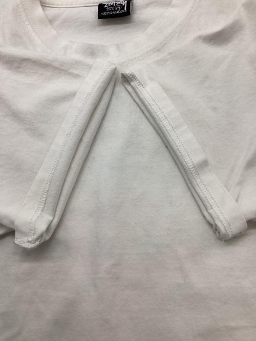 stussy（ステューシー）stussy (ステューシー) 半袖カットソー ホワイト サイズ:Mの古着・服飾アイテム