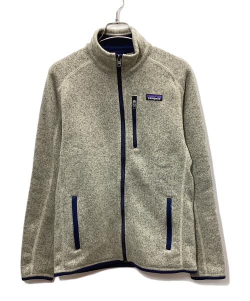 Patagonia（パタゴニア）Patagonia (パタゴニア) ベター・セーター・ジャケット ベージュ サイズ:Sの古着・服飾アイテム
