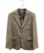 Harris Tweedハリスツイード）の古着「ウールジャケット」｜ブラウン