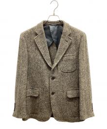 Harris Tweed（ハリスツイード）の古着「ウールジャケット」｜ブラウン