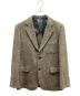 Harris Tweed（ハリスツイード）の古着「ウールジャケット」｜ブラウン