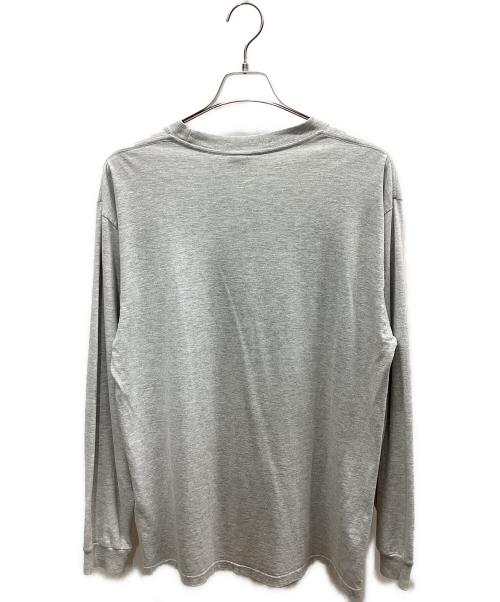 NIKE（ナイキ）NIKE (ナイキ) 長袖カットソー ライトグレー サイズ:Mの古着・服飾アイテム