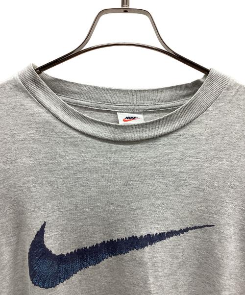 NIKE（ナイキ）NIKE (ナイキ) 長袖カットソー ライトグレー サイズ:Mの古着・服飾アイテム