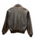 AVIREX (アヴィレックス) A-2レザーフライトジャケット ブラウン サイズ:なし：19000円