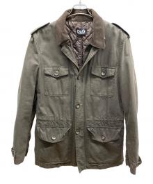 DOLCE & GABBANA（ドルチェ＆ガッバーナ）の古着「ハンティングジャケット」｜ブラウン