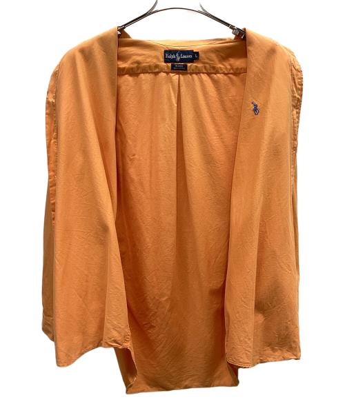 POLO RALPH LAUREN（ポロ・ラルフローレン）POLO RALPH LAUREN (ポロ・ラルフローレン) 長袖シャツ オレンジ サイズ:Lの古着・服飾アイテム