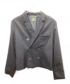 Noenノエン）の古着「ダブルテーラードジャケット」｜ブラック