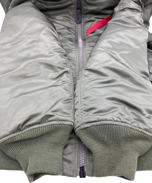 ALPHA（アルファ）ALPHA (アルファ) MA-1ジャケット カーキ サイズ:Lの古着・服飾アイテム