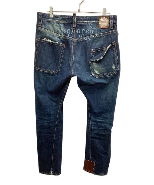 DSQUARED2（ディースクエアード）DSQUARED2 (ディースクエアード) デニムパンツ インディゴ サイズ:50の古着・服飾アイテム