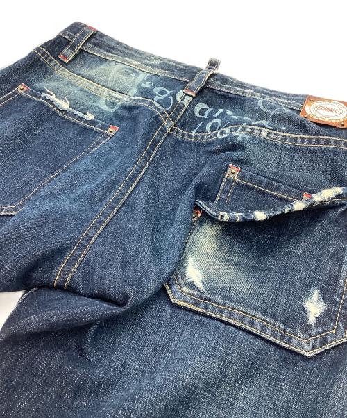 DSQUARED2（ディースクエアード）DSQUARED2 (ディースクエアード) デニムパンツ インディゴ サイズ:50の古着・服飾アイテム