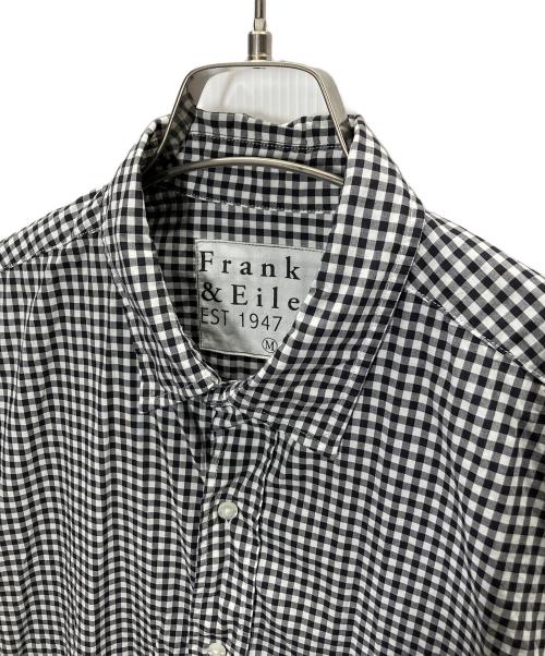 Frank&Eileen（フランクアンドアイリーン）Frank&Eileen (フランクアンドアイリーン) フィンバーイタリアンコットンチェックシャツ ホワイト サイズ:Mの古着・服飾アイテム