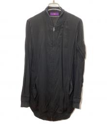 Y’s Purple Label（ワイズパープルレーベル）の古着「ma-1モディファイブルゾン」｜ブラック