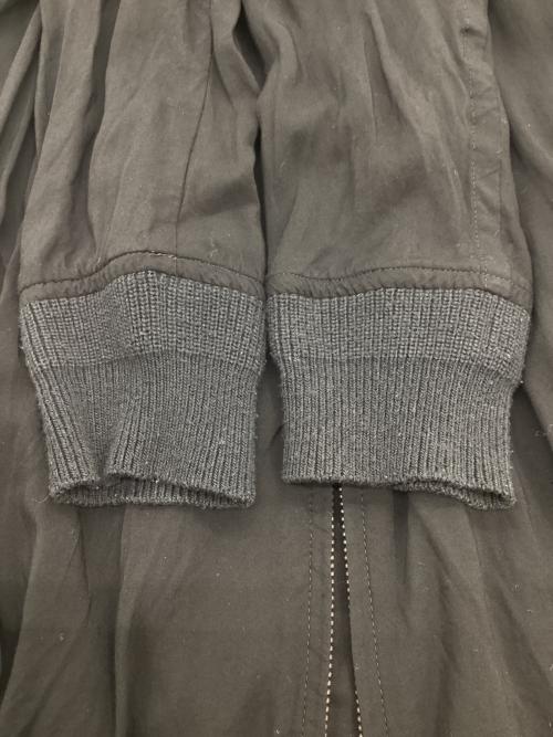 Y’s Purple Label（ワイズパープルレーベル）Y’s purple label (ワイズパープルレーベル) ma-1モディファイブルゾン ブラック サイズ:2の古着・服飾アイテム