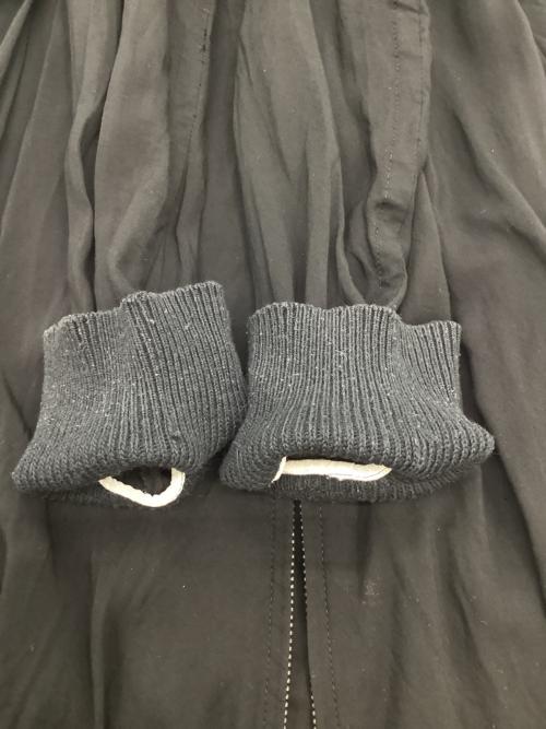 Y’s Purple Label（ワイズパープルレーベル）Y’s purple label (ワイズパープルレーベル) ma-1モディファイブルゾン ブラック サイズ:2の古着・服飾アイテム