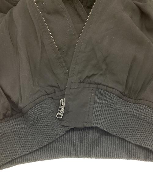 Y’s Purple Label（ワイズパープルレーベル）Y’s purple label (ワイズパープルレーベル) ma-1モディファイブルゾン ブラック サイズ:2の古着・服飾アイテム