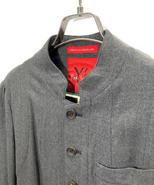 Y's Red Label（ワイズレッドレーベル）Y's Red Label (ワイズレッドレーベル) スタンドカラージャケット グレー サイズ:3の古着・服飾アイテム