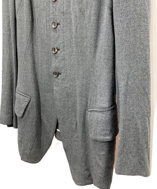 Y's Red Label（ワイズレッドレーベル）Y's Red Label (ワイズレッドレーベル) スタンドカラージャケット グレー サイズ:3の古着・服飾アイテム