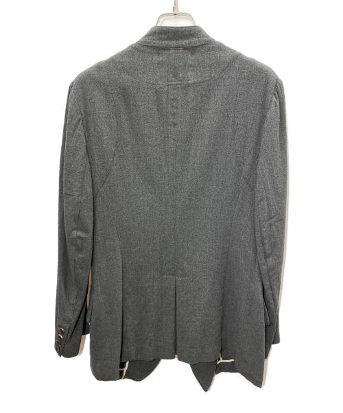 Y's Red Label（ワイズレッドレーベル）Y's Red Label (ワイズレッドレーベル) スタンドカラージャケット グレー サイズ:3の古着・服飾アイテム