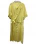 GROUND Y（グラウンドワイ）の古着「長袖ワンピース」｜イエロー