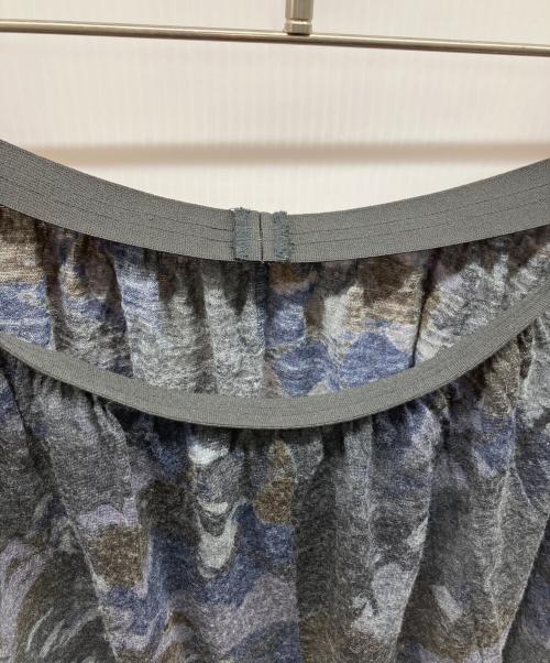 Y's（ワイズ）Y's (ワイズ) カモフラスカート ブラック×グレー サイズ:2の古着・服飾アイテム