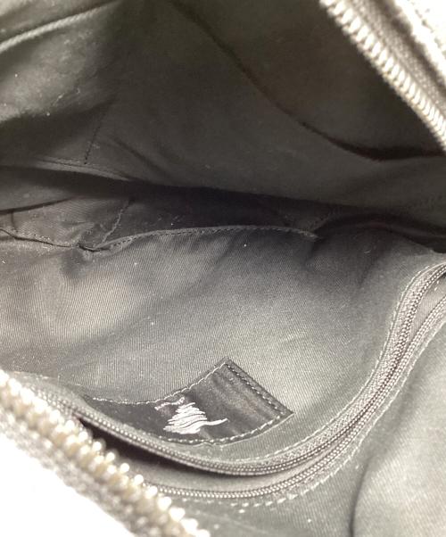 discord Yohji Yamamoto（ディスコード ヨウジヤマモト）discord Yohji Yamamoto (ディスコード ヨウジヤマモト) メルトン ポム・ド・テール ポーチ ブラック×グレーの古着・服飾アイテム