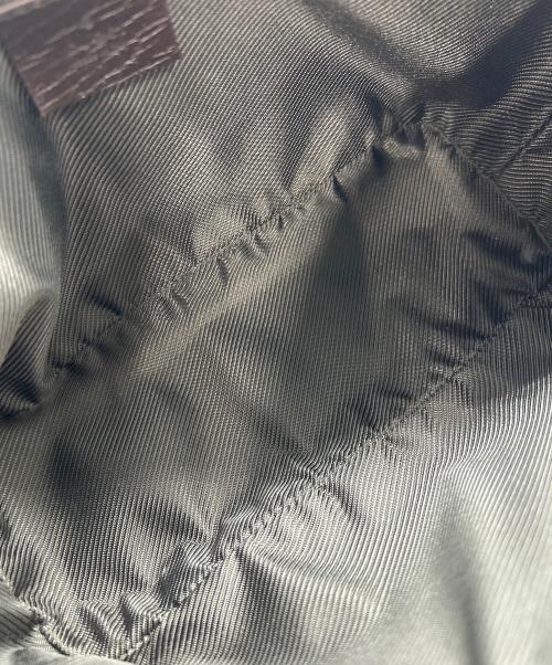 GUCCI（グッチ）GUCCI (グッチ) GGアクセサリーポーチ ブラウンの古着・服飾アイテム