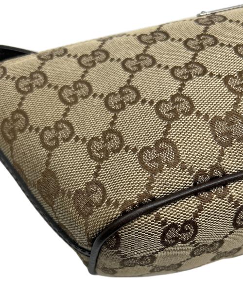 GUCCI（グッチ）GUCCI (グッチ) GGアクセサリーポーチ ブラウンの古着・服飾アイテム