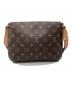 LOUIS VUITTON (ルイ ヴィトン) モノグラム ミュゼット・タンゴ ショートショルダー ブラウン：70000円