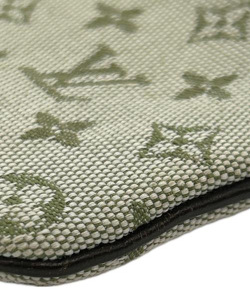 LOUIS VUITTON（ルイ ヴィトン）LOUIS VUITTON (ルイ ヴィトン) ミニ ポシェット クレ グリーンの古着・服飾アイテム