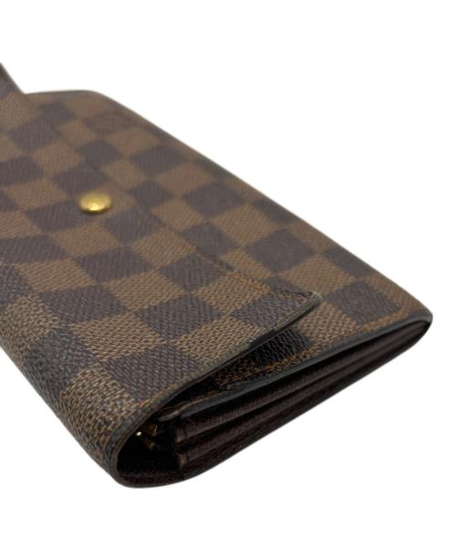 LOUIS VUITTON（ルイ ヴィトン）LOUIS VUITTON (ルイ ヴィトン) 長財布 ブラウンの古着・服飾アイテム