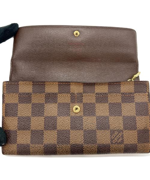 LOUIS VUITTON（ルイ ヴィトン）LOUIS VUITTON (ルイ ヴィトン) 長財布 ブラウンの古着・服飾アイテム