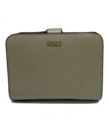 FURLA（フルラ）の古着「2つ折り財布」｜グレー