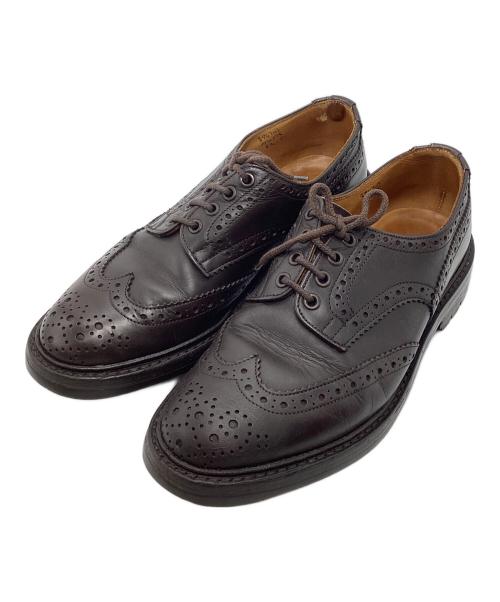 Tricker's（トリッカーズ）Tricker's (トリッカーズ) BOURTON ウィングチップシューズ ブラウン サイズ:8 1/2の古着・服飾アイテム